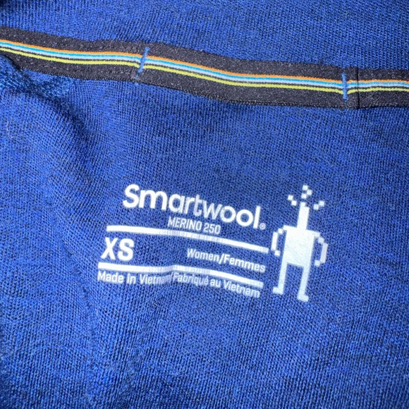 Smartwool Classic Thermal Merino Quarter-Zip Base Layer Top - Women's XS - Picture 4 of 4